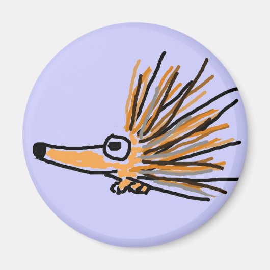 CA- Funky Porcupine Magnet (Voorkant)