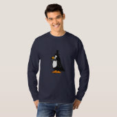 CA- Funny Tuxedo Penguin Shirt (Voorkant volledig)