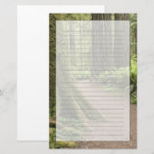 CA, Jedediah Smith State Park, Simpson-Reed Briefpapier (Voorkant / Achterkant)