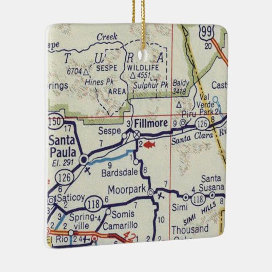 CA-kaart invullen Keramisch Ornament (Rechts)