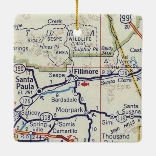  CA-kaart invullen Keramisch Ornament (Achterkant)