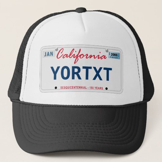 CA LicentiePet Trucker Pet (Voorkant)