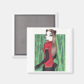 Ca Linh Panda Magneet (Voorkant / Achterkant)