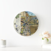 CA - Long Beach, California Post Card Clock - 1938 Grote Klok (Huis)