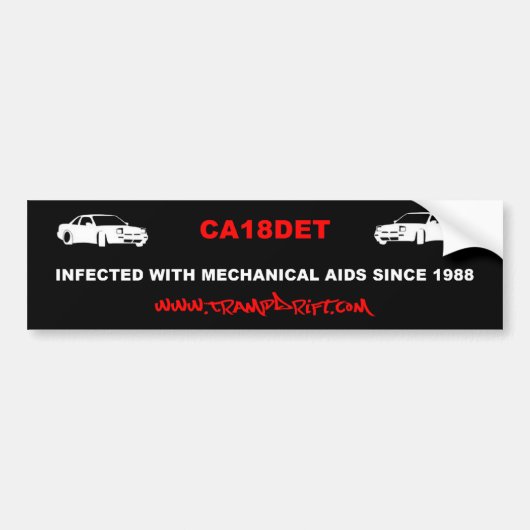 CA_mechanica_aids Bumpersticker (Voorkant)