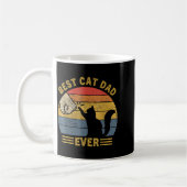 Ca Men Cat Dad Ever Funny Cat Lover Gift Koffiemok (Links)
