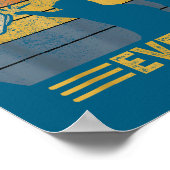 Ca Men Cat Dad Ever Funny Cat Lover Gift Poster (Hoek)