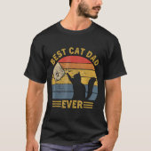 Ca Men Cat Dad Ever Funny Cat Lover Gift  T-shirt (Voorkant)