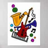 CA- Music Art Poster (Voorkant)
