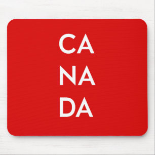 Ca Na Da Canada Dark Monotone Muismat