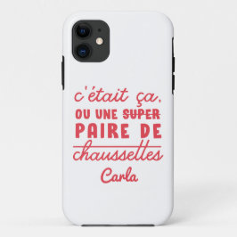 Ça ou une paire de chaussettes Case-Mate iPhone case