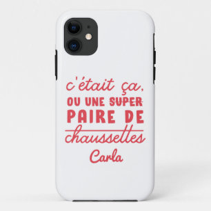 Ça ou une paire de chaussettes Case-Mate iPhone case