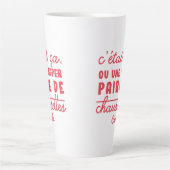 Ça ou une paire de chaussettes latte mok (Voorkant)