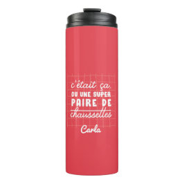 Ça ou une paire de chaussettes Thermische Tumbler Thermosbeker