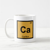 Ca - Periodieke Tabel voor de chemie van Carillon Koffiemok (Links)