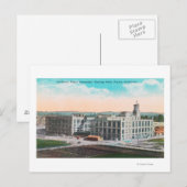 CA Raisin Association Packing Plant Briefkaart (Voorkant / Achterkant)