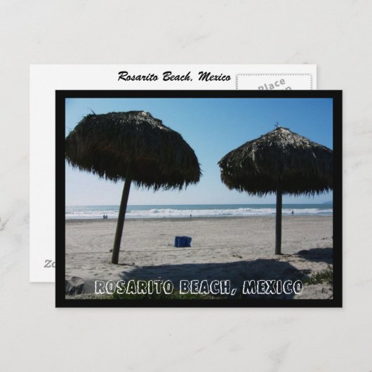 CA Rosarito Beach, Rosarito Beach, Mexico II Briefkaart (Voorkant / Achterkant)