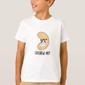 Ca-shew Funny Sneezing Cashew Nut Pun T-shirt (Voorkant)