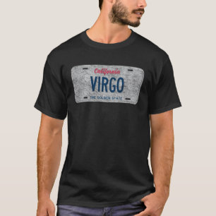 CA Staat Vanity Rijplaat VIRGO T-shirt