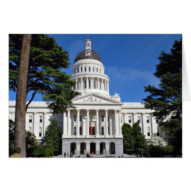 CA staatskapitolgebouw - Sacramento (Voorkant Horizontaal)