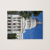 CA staatskapitolgebouw - Sacramento Legpuzzel (Horizontaal)