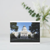 CA State Capitol Briefkaart (Staand voorkant)