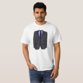 CA- T-shirt met Stropdas en munt (Voorkant volledig)