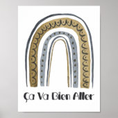 Ca Va Bien Aller French Canada Quebec Montreal Poster (Voorkant)