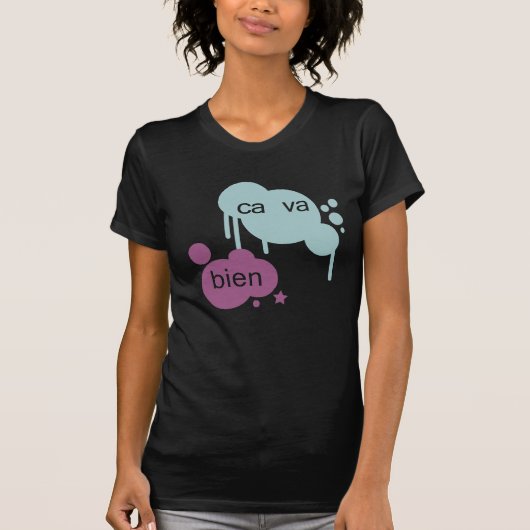 Ca Va Bien T-Shirt (vrouwen) (Voorkant)