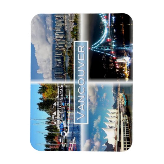 CA Vancouver - Stanley Park - Yaletown - Magneet (Verticaal)