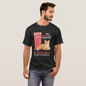 Ca-warme katten in uw gebied t-shirt (Voorkant volledig)