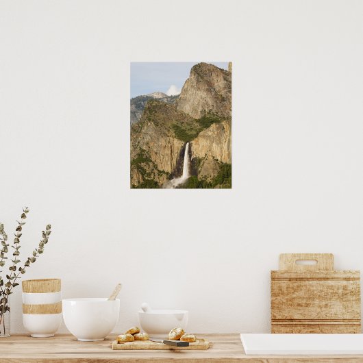 CA, Yosemite NP, Bridalveil-Herfsten Poster (Keuken)