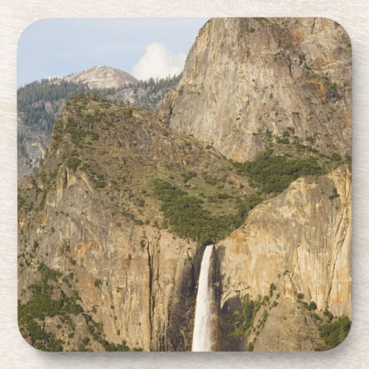 CA, Yosemite NP, Bruids sluier waterval Onderzetter (Voorkant)