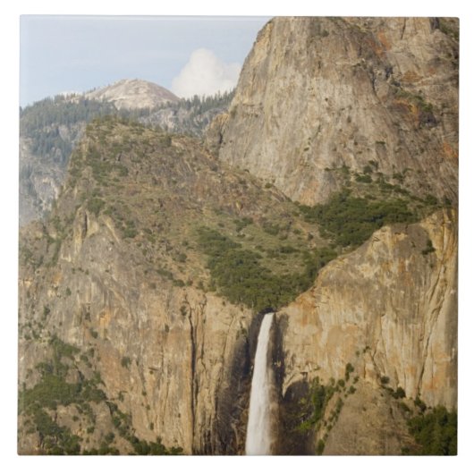 CA, Yosemite NP, Bruids sluier waterval Tegeltje (Voorkant)