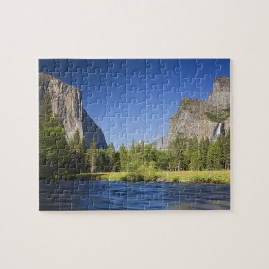 CA, Yosemite NP, Vallei uitzicht met El Capitan, Legpuzzel (Horizontaal)