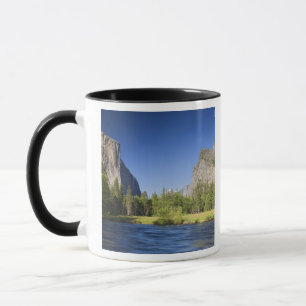 CA, Yosemite NP, Vallei uitzicht met El Capitan, Mok