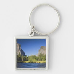 CA, Yosemite NP, Vallei uitzicht met El Capitan, Sleutelhanger