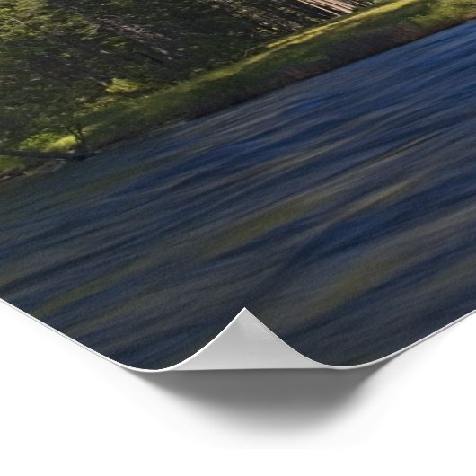 CA, Yosemite NP, Valley uitzicht met El Capitan, Poster (Hoek)