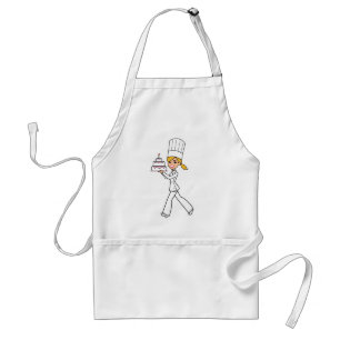 Caake Decorator Baker Kitchen Art Apron Standaard Schort