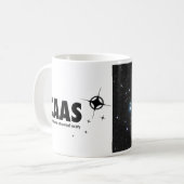 CAAS Pleiades Star Cluster M-45 koffie-mok Koffiemok (Voorkant links)