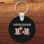 Caavalier KING CHARLES SPANIEL Sleutelhanger hond (Voorkant)
