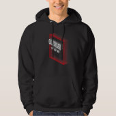Cab Driver Job Title Appreciation Retro Hoodie (Voorkant)
