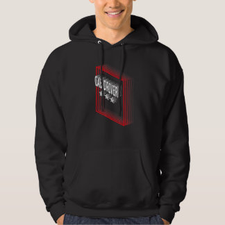 Cab Driver Job Title Appreciation Retro Hoodie