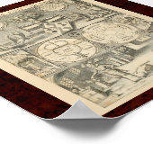 Cabala & Alchymia: 1663 Alchemical Illustration Poster (Hoek)