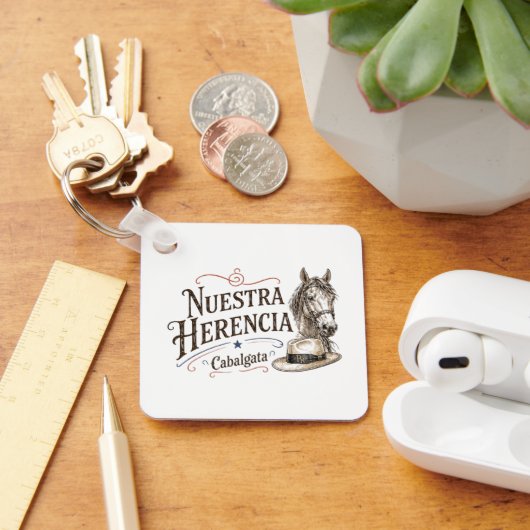 Cabalgata Puerto Rico Nuestra Herencia Sleutelhanger (Bureau)