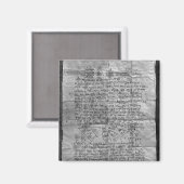 Cabalistisch amulet magneet (Voorkant / Achterkant)