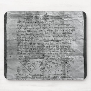 Cabalistisch amulet muismat