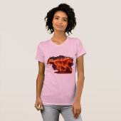 Caballo de fuego. t-shirt (Voorkant volledig)
