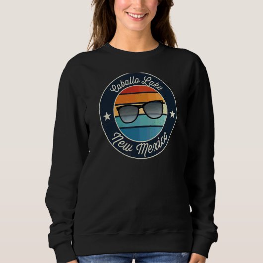 Caballo Lake New Mexico Souvenir Trui (Voorkant)