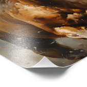 Caballo libre foto afdruk (Hoek)